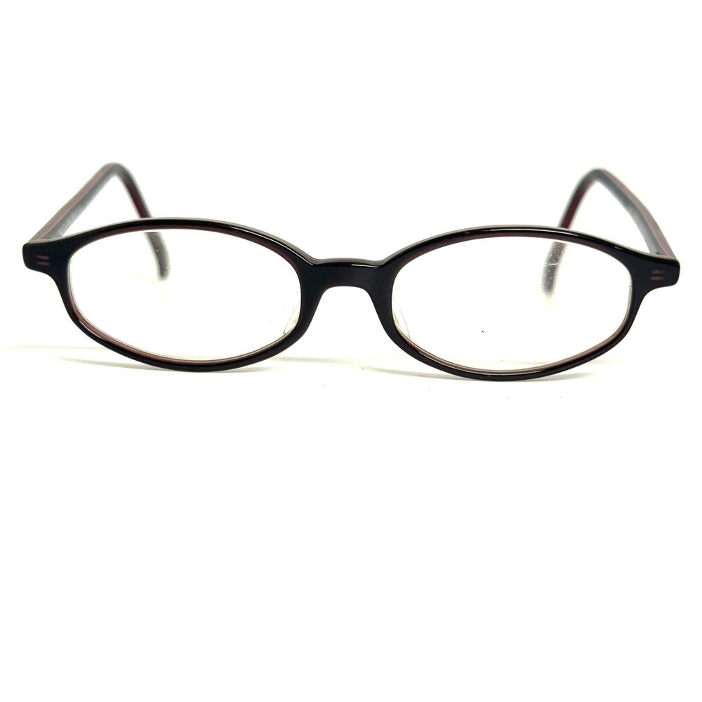 Kenneth Cole Michelle Fey Oval Eyeglasses Frames Burgundy Dark Wine 140mm